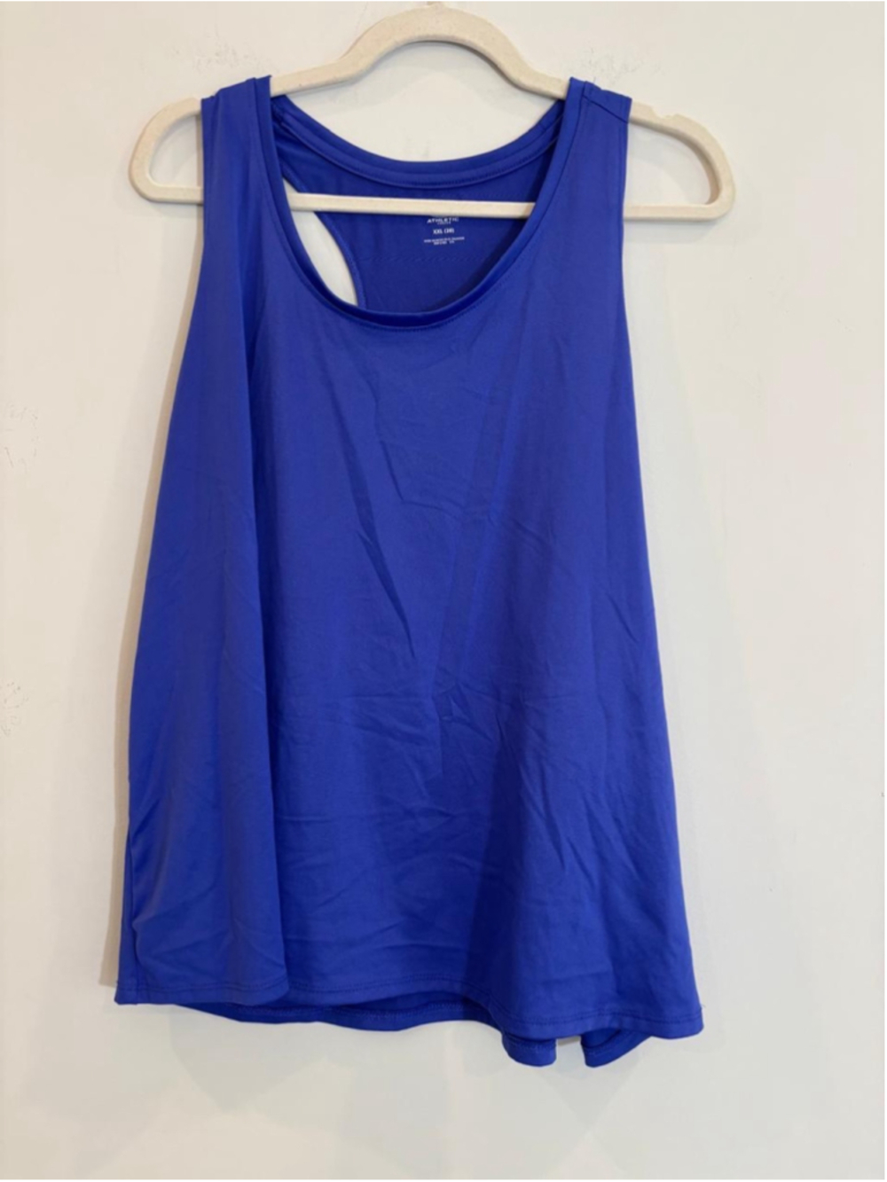 Women's Athletic Works Blue Tank Top Size XXL #C93